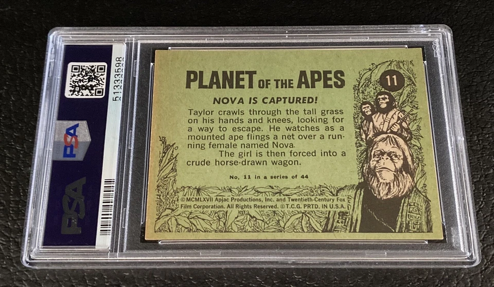 Linda Harrison Signed 1969 Planet Of The Apes PSA Auto Autograph Nova #11 Topps - Image 4 of 4