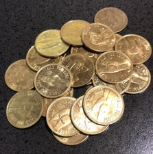 "Heads I Win - Tails You Lose" Adult Nude Novelty Coin - Lot of Twenty-Five (25)