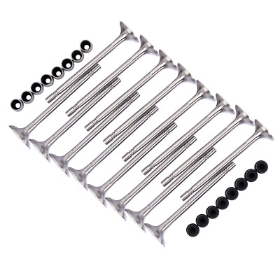 8x Intake Valves & 8x Exhaust Valves for VW Golf Passat Sharan Caddy Audi Seat