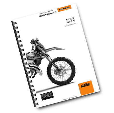 KTM 2018 - 125 150 XC-W - SERVICE REPARATUR WERKSTATT