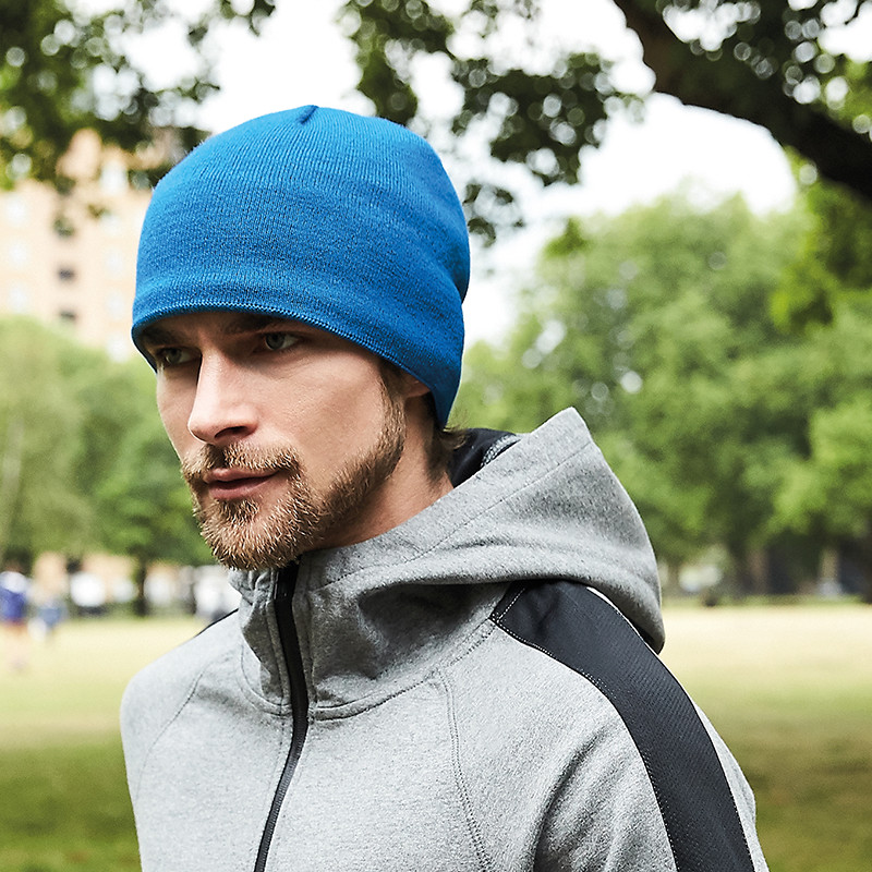 Beechfield Active Performance Beanie Sports/running/casual winter hat