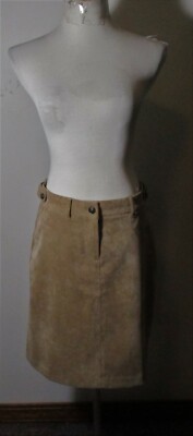 CORTEFIEL Tan Corduroy Knee Length Shirt Size 8 US NWT