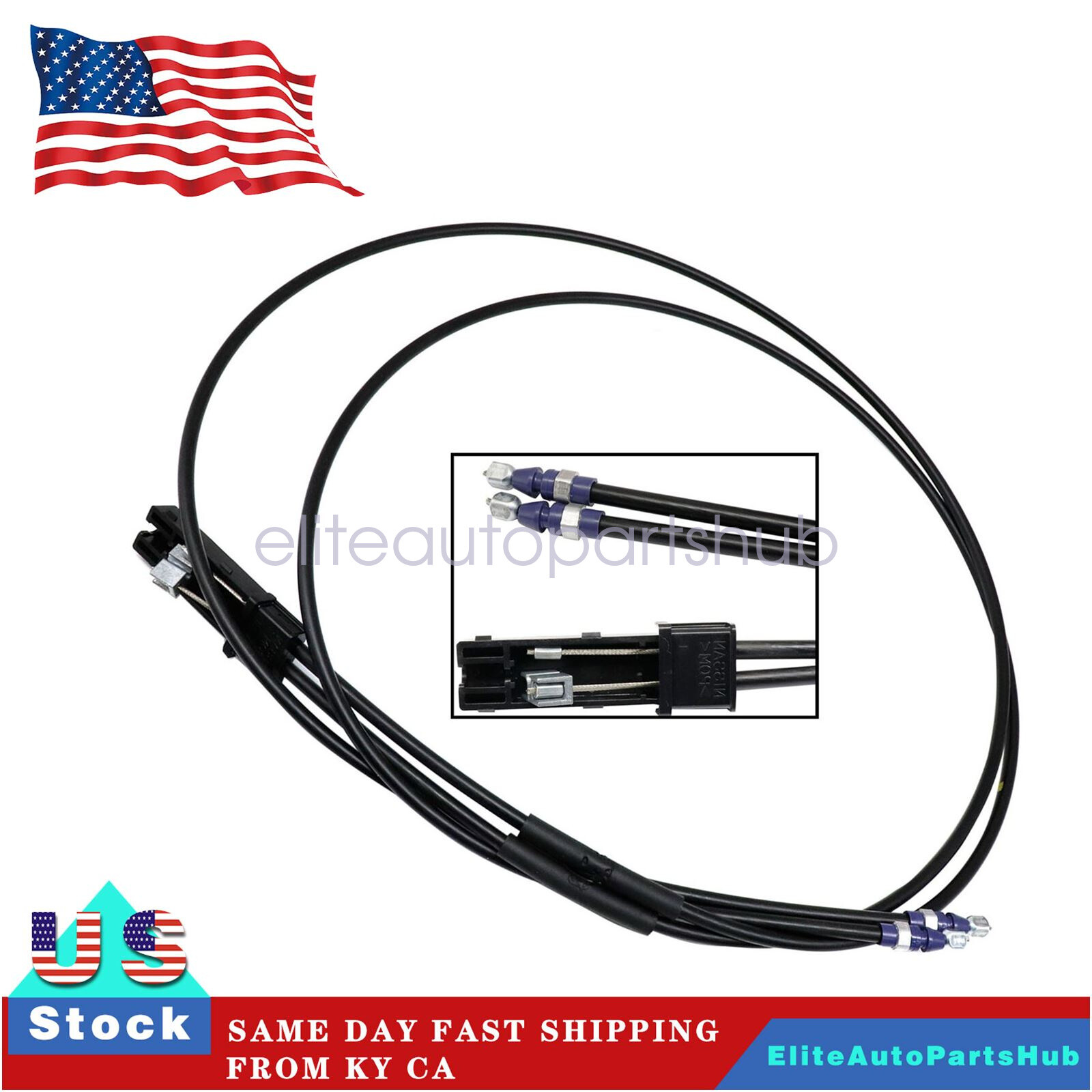 Hood Release Cable - Nissan (65620-EL00A