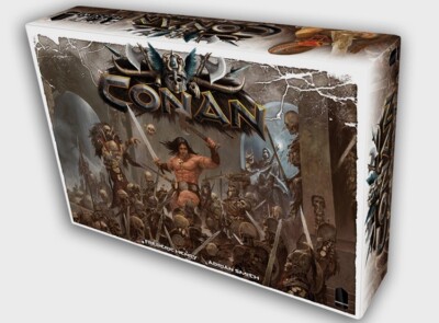 Conan Board Game Kickstarter King Pledge + Unopened Expansions