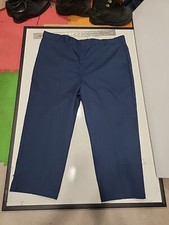Vintage Blue Dickies Chinos New 50 X 32 Ol' School 90's Made In USA     