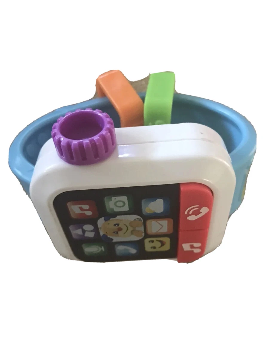 Fisher Price Laugh Learn Smart Watch Baby Toddler Toy Lights