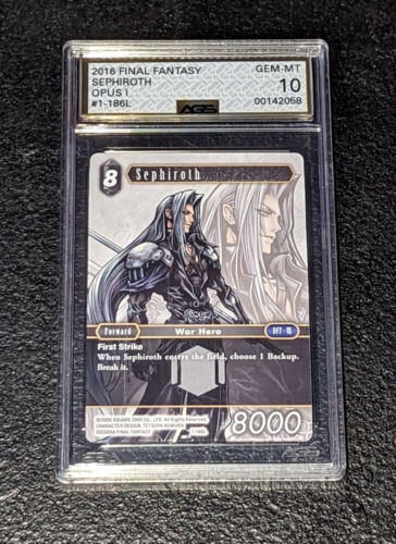Final Fantasy Opus I Sephiroth Legendary Standard AGS 10 - Picture 1 of 2