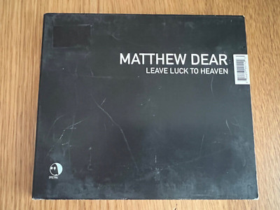 'Leave Luck To Heaven' Matthew Dear  CD Ghostly