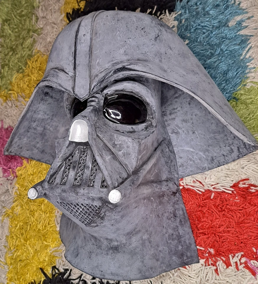 Star Wars Darth Vader Máscara + Casco Set Halloween Juegos con disfraces Rubíes 1997 Lucasfilm Foto 3 de 4