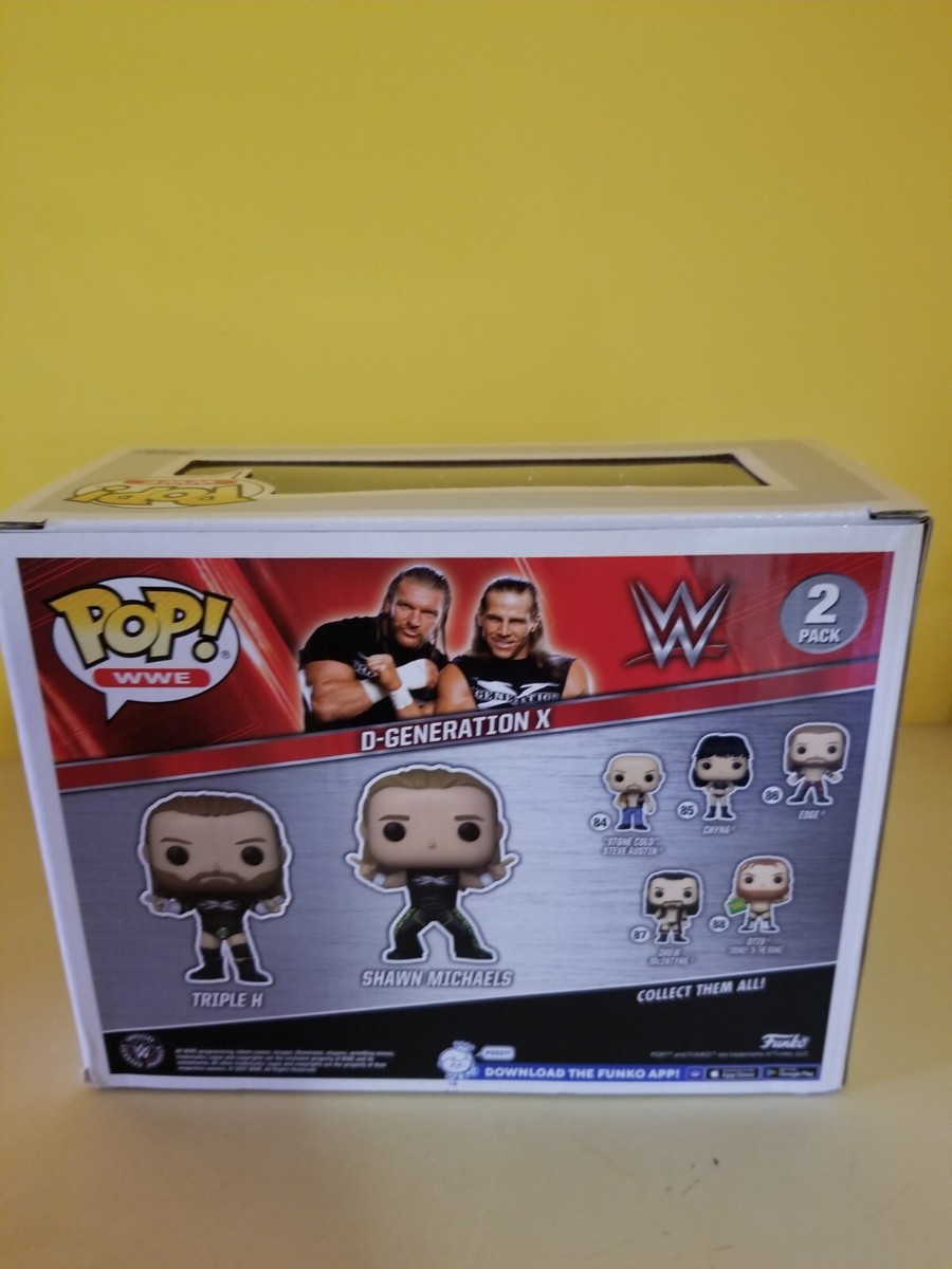Funko Pop D-X Triple H Shawn Michaels D-Generation X WWE