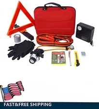 Auto Safety Emergency Kit Car Tool Vehicle Safety Kit Portable Roadside Temroad