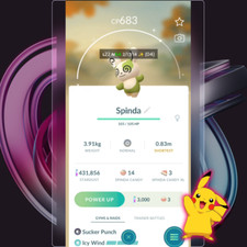 Shiny Spinda 04, Pok mon Trade Go  