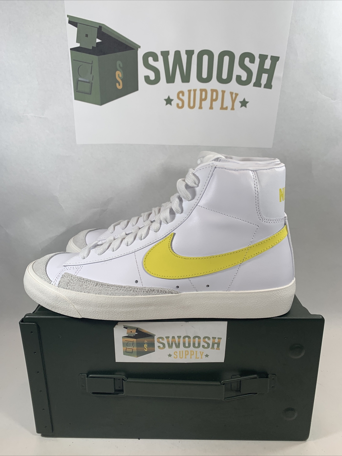 Nike Blazer Mid 77 Vintage Opti Yellow 