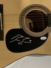 BAILEY ZIMMERMAN SIGNED NATURAL ACOUSTIC GUITAR COUNTRY SUPERSTAR PROOF JSA COA — photo 2