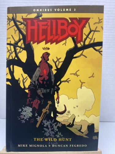 Hellboy Omnibus Vol 3: The Wild Hunt Graphic Novel Dark Horse **VG** TPB - Afbeelding 1 van 3