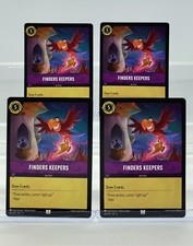 Disney Lorcana Finders Keepers 60/204 Shimmering Skies 4 Cards Set