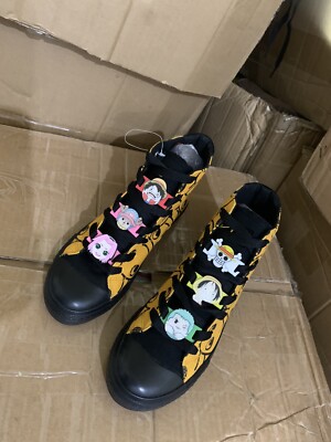 Custom One piece anime shoes character type sneaker unisex shoes