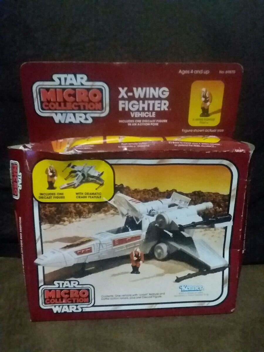 Vintage Star Wars Micro Collection X-Wing Fighter Vehicle Vintage Star Wars Micro Collection X-Wing Fighter Vehicle