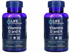 Vitamins D and K with Sea-Iodine Life Extensi...