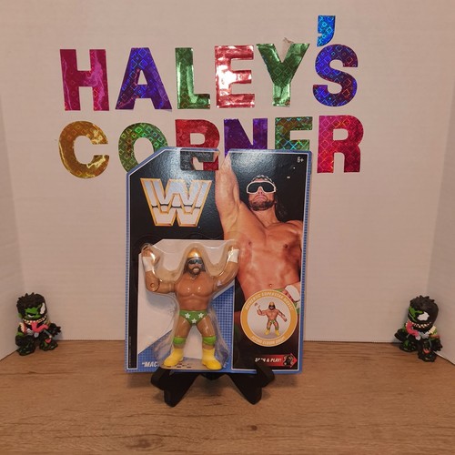 WWE MACHO MAN RANDY SAVAGE Mattel Retro Series 9 2...