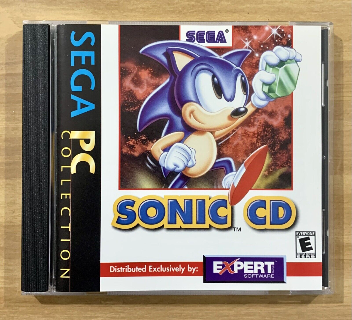 CD-ROM ~ Sonic CD ~ SEGA ~ Expert Software ~ E ~ 2000 ~ !L🔵🔵K