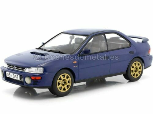 Ottomobile Subaru Impreza WRX Sti WR1 P.Solberg Edition Ice Blue Metallic 2003 OT1114 - Collection