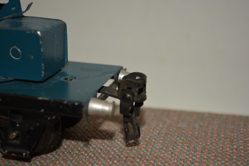 Marklin Prewar O Gauge Train Car Crane Freight Derrick Blue Germany - Picture 15 of 16