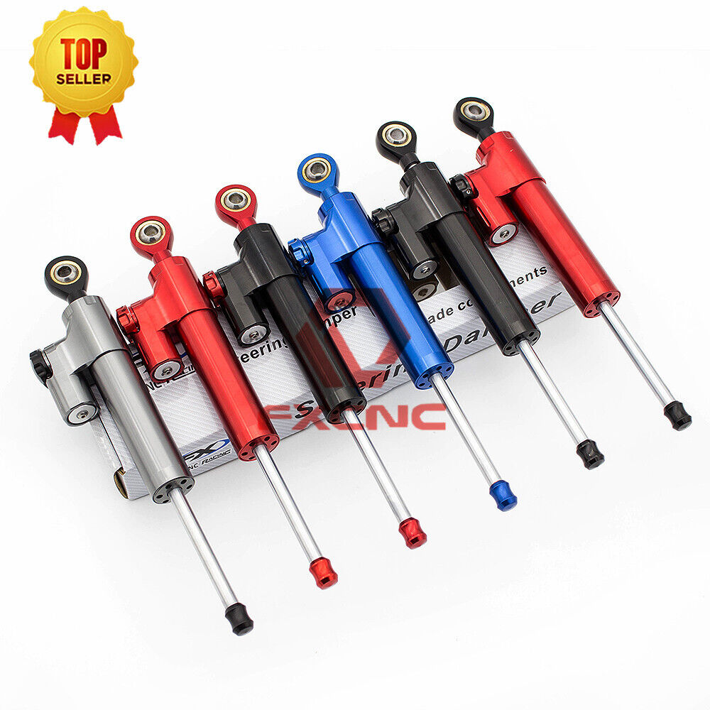 FXCNC Steering Damper Stabilizer Linear For Kawasaki ZX6R