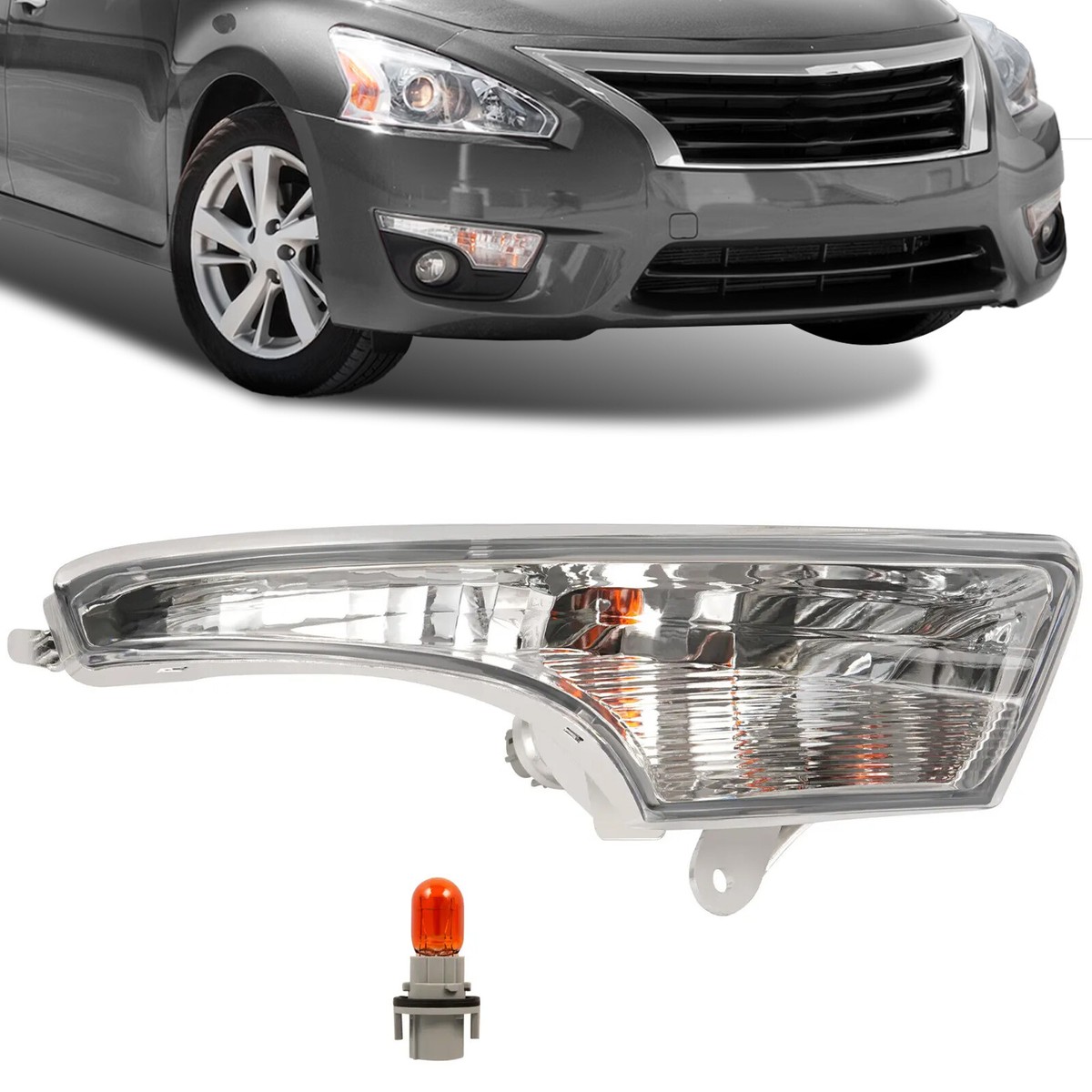 Front Passenger Side Turn Signal Light For Nissan Altima 2013-2018
