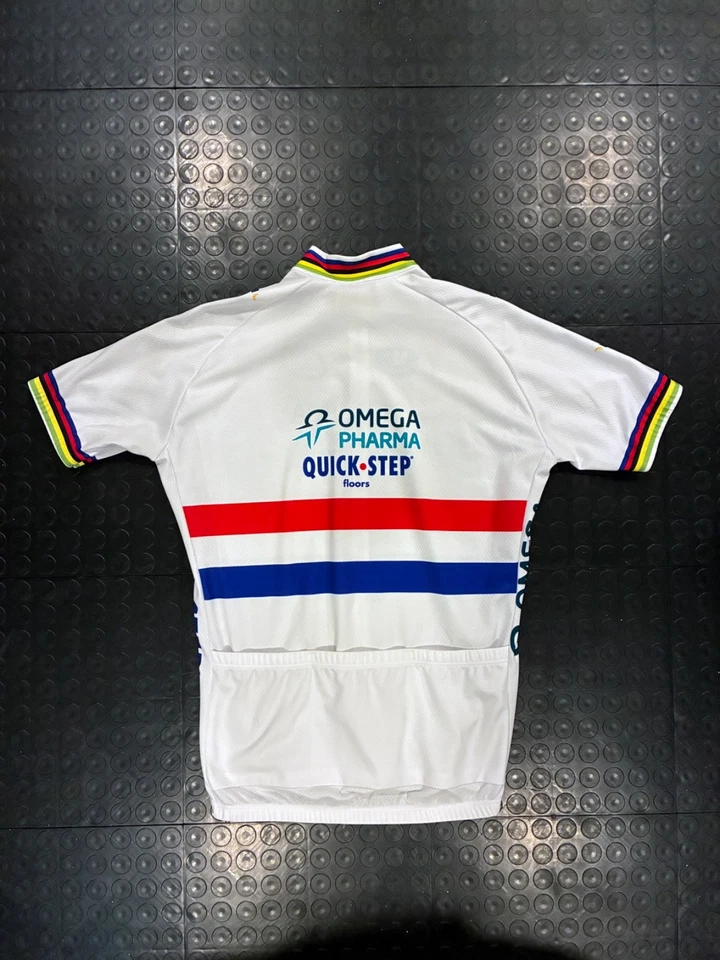 Camiseta Vermarc Omega Pharma Quickstep British World Champion Cavendish tamanho 4/L - Imagem 2 de 4