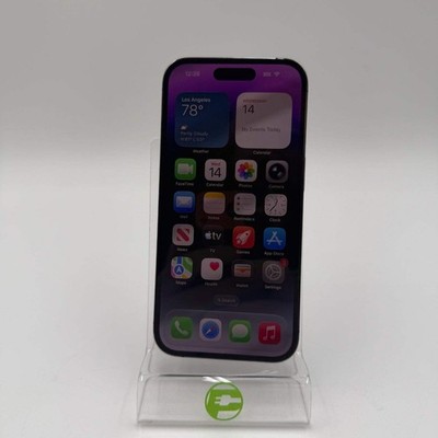 Unlocked Apple iPhone 14 Pro 256GB 26.1 Deep Purple MQ1D3LL/A