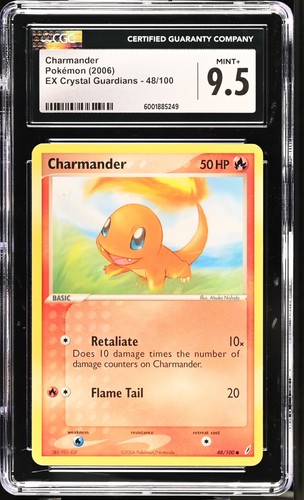 Charmander graded CGC 9.5 for sale on eBay