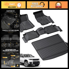 Custom Fit Floor Mats for Jeep Grand Cherokee WL 2022-2026  5-Seat Protection