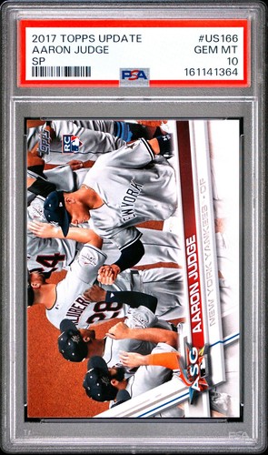 2017 Topps Update Aaron Judge Rookie SP #US166 PSA 10