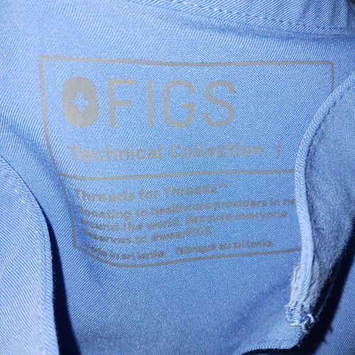 FIGS CEIL BLUE TECHNICAL COLLECTION RAFEALA WOMEN SIZE LARGE - Picture 3 of 3