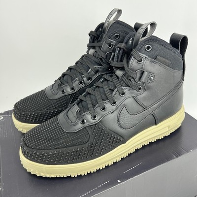 Size 8 Nike Lunar Force 1 Duckboot Black Black Neutral Olive DZ5320-001