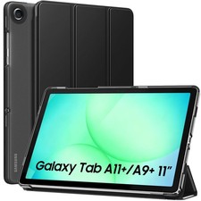 MoKo Slim Case for Samsung Galaxy Tab A11 Plus/ A9 Plus 11 Inch Black Smart