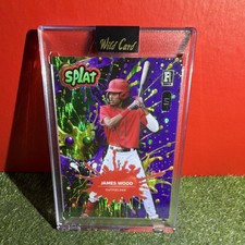 Wild Card Splat James Wood Rookie One of One Baseball Card 2024 Season 2024