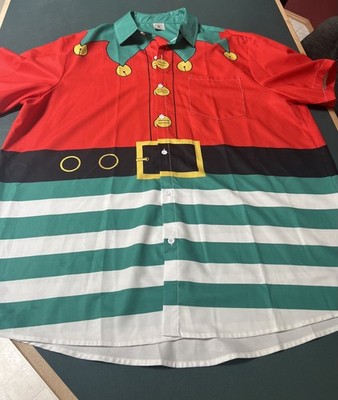 Aloha Christmas Elf shirt polyester 3XL