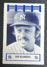 1992 The Wiz Fisher Yankees Of The 70’s Ron Blomberg Baseball Card NNO VG O/C
