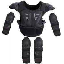 Kids Protective Vest with Shoulder Caps Padded Chest Protector Long-Lasting