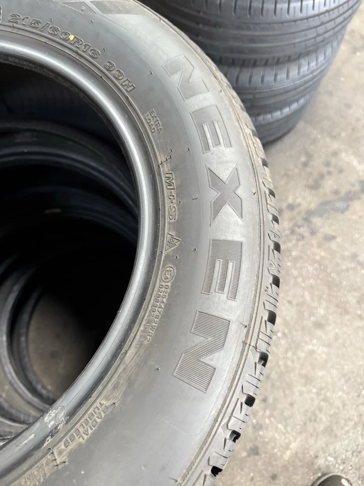 4x Nexen Winguard SnowG 3 WH2 215/60 R16 99H PKW Winterreifen DOT 2724 8mm - Bild 2 von 4