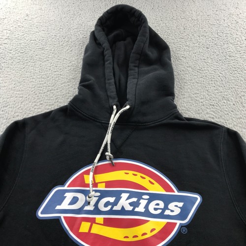 Dickies, Dickies Hoodie Mens Medium Black Pullover Logo Graphic Workwear Skater Classic