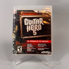 Guitar Hero 5 PS3 | 2009 | Activision | Tested Working!