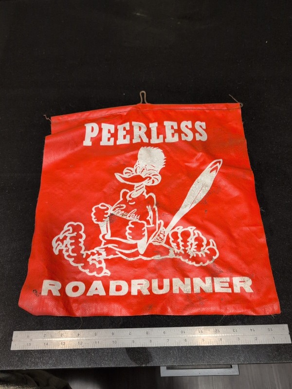  Vintage Trailer Long Load Flag General/ Peerless Roadrunner Automobilia