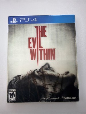 The Evil Within PS4 Special Edition Lenticular Slipcover Complete