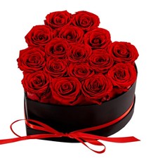 Valentines Day Gifts 16 Red Preserved Roses In A Box Forever Flower Gift