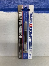 Tamiya Craft Tools Model #74112 Fine Pin Vise D-R 0.1-3.2mm New