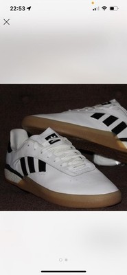 Adidas Boost Skateboarding  3st.004 White Gum Leather