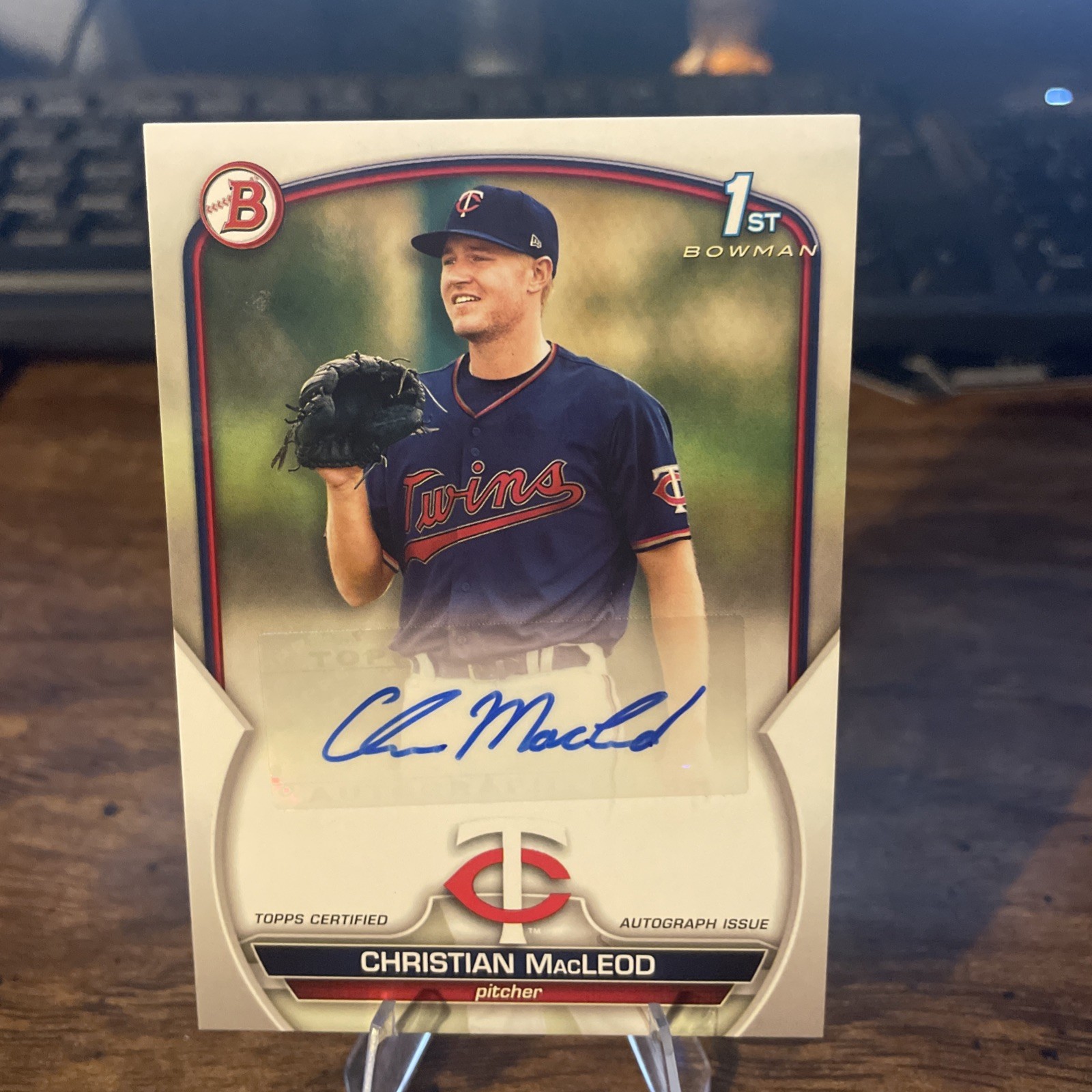 2023 Bowman - Paper Prospect Autographs Christian Macleod #PPA-CMD (AU, RC)